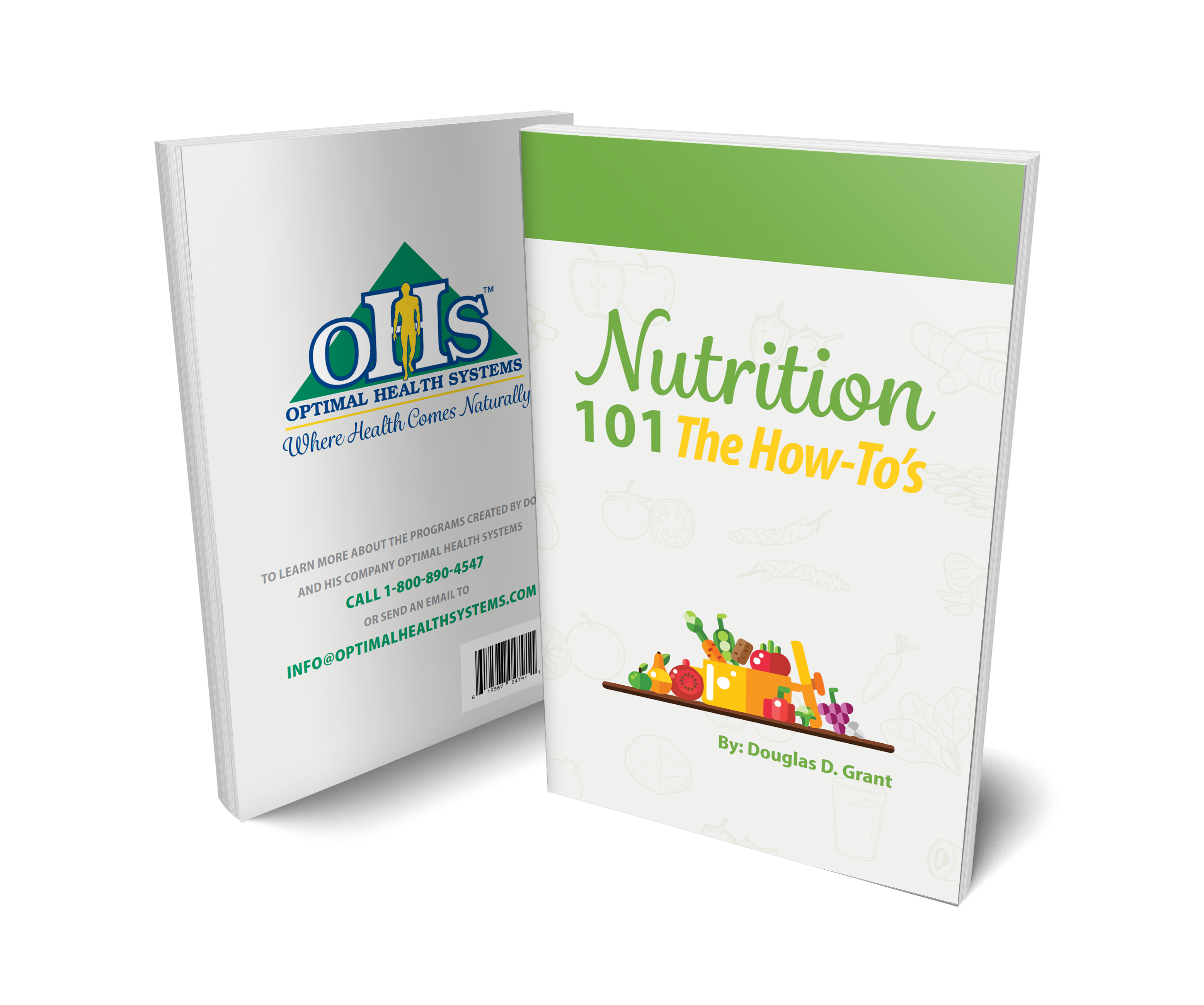 Image of the front and back covers of the Nutrition 101 the How-To's.