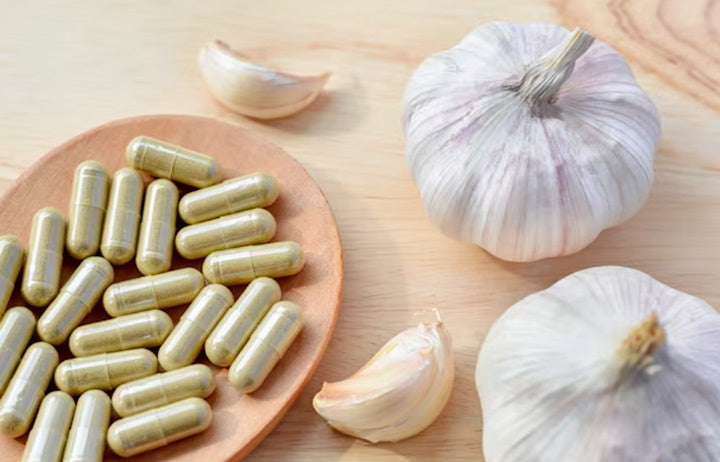 Garlic-whole-and-capsules