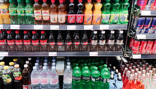 Soda-pop-shelf