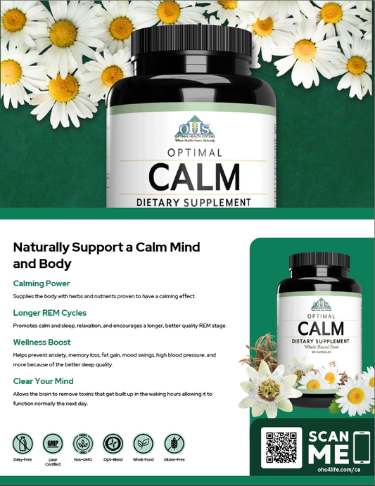 Calm Product Info Flyer PNG Calm Product Info Flyer