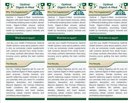 Digest A Meal Double Page Fact Cards PNG Optimal Digest-A-Meal Double Page Fact Cards