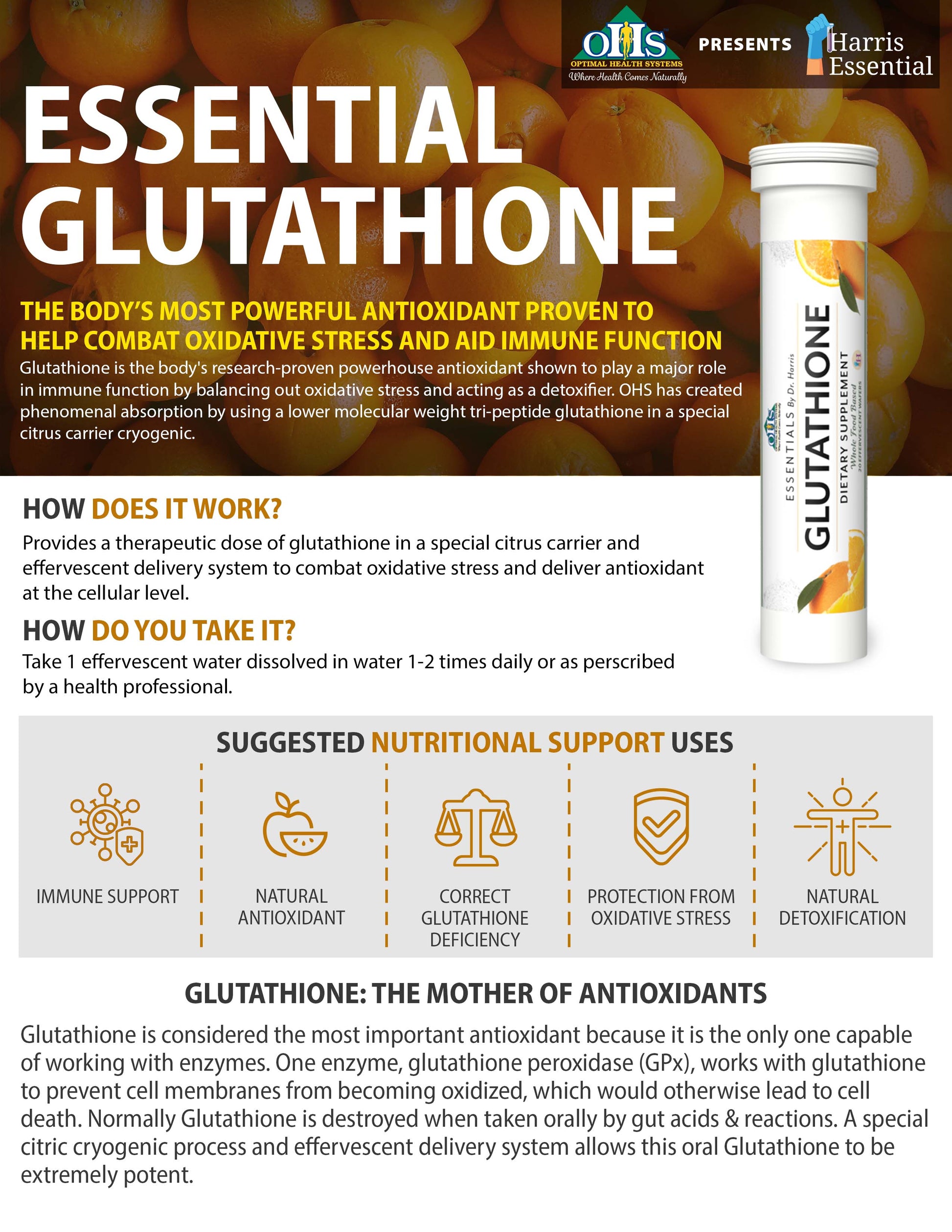 Essential Glutathione | Optimal Health Systems Essential Glutathione | Optimal Health Systems
