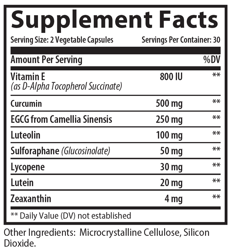Essential Protect Supplement Facts