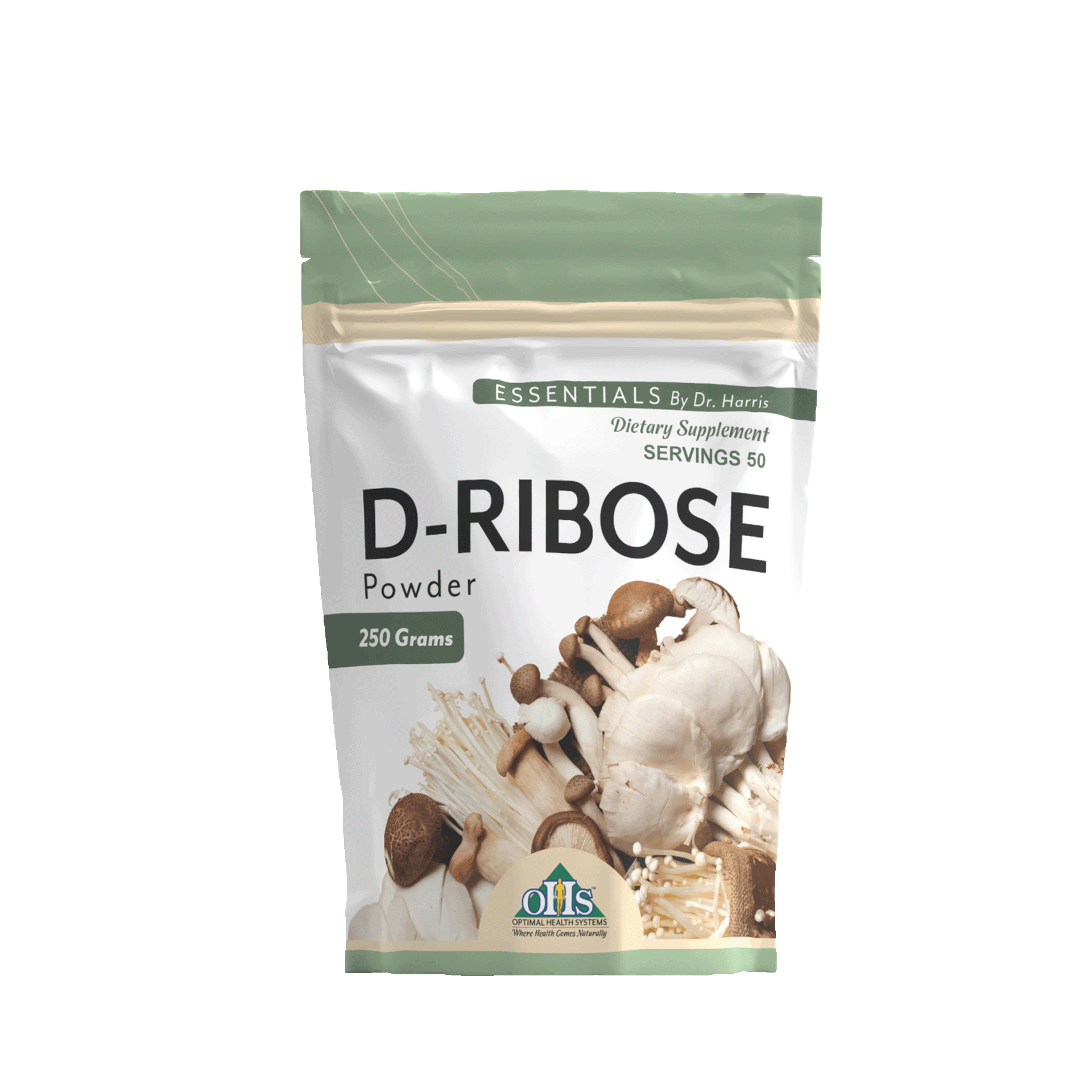 Image of a Bag of Essentials D-Ribose Powder.