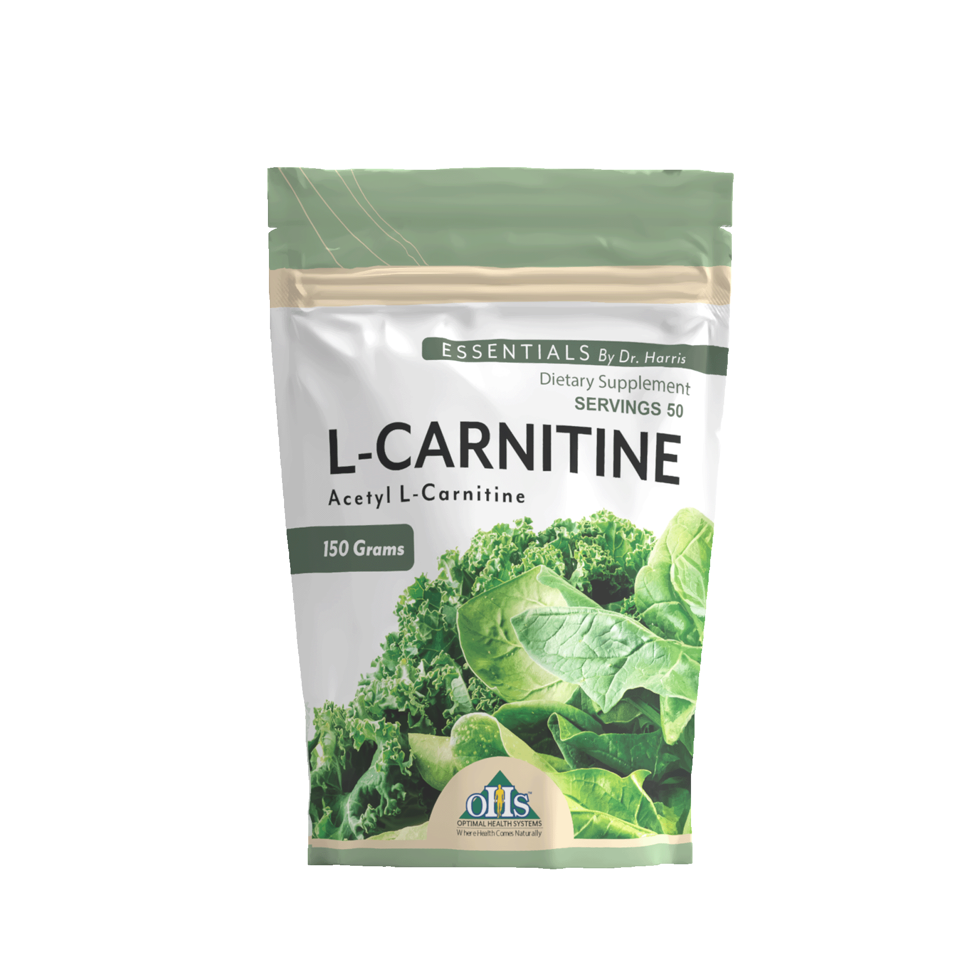 Image of a Bag of Essentials L-Carnitine Powder.