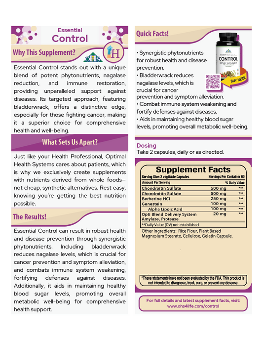 Essential Control Single Page Fact Card PNG Essential Control Single Page Fact Card