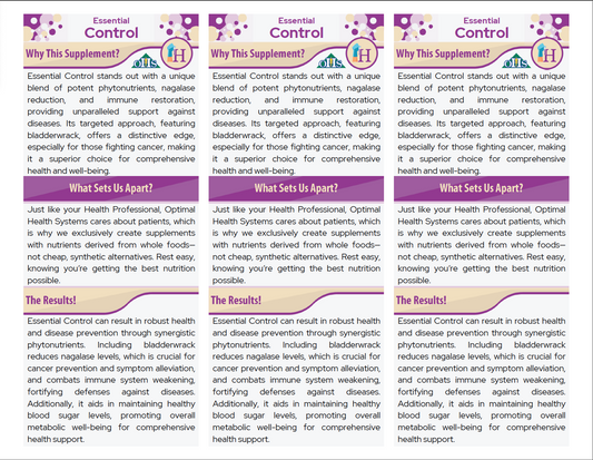 Essentials Control 3-Page Fact Cards PNG Essentials Control 3-Page Fact Cards