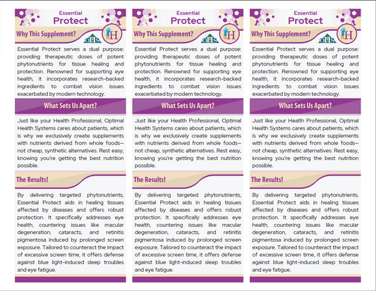 Essentials Protect 3-Page Fact Cards PNG Essentials Protect 3-Page Fact Cards