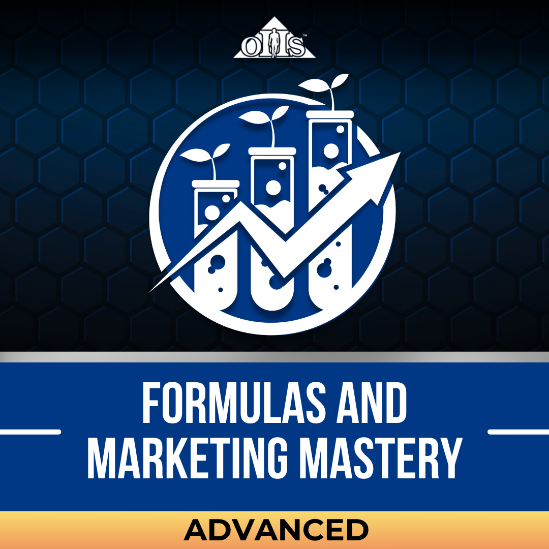 Formulas and Marketing Mastery Seminar ADVANCED