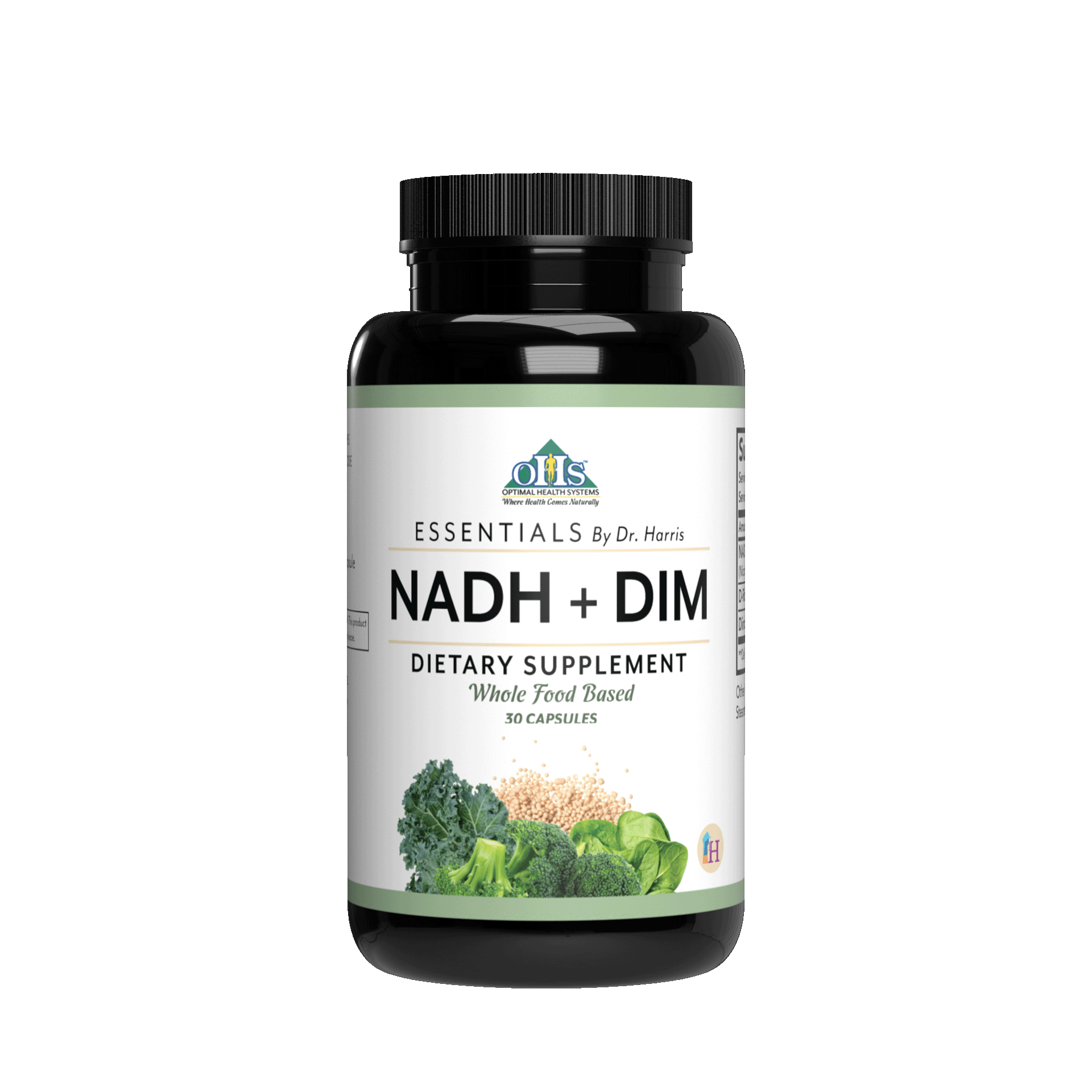 Image of a bottle of Optimal NADH+DIM.