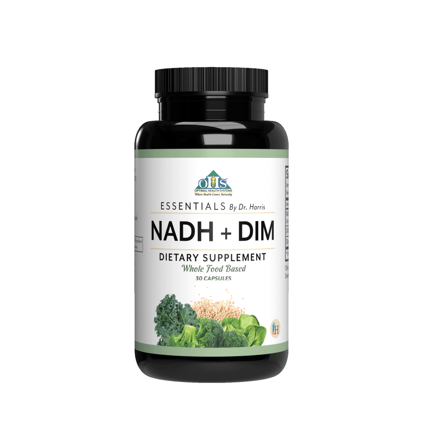 Image of a bottle of Optimal NADH+DIM.