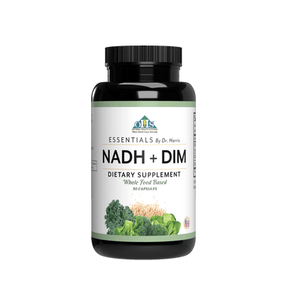 Image of a bottle of Optimal NADH+DIM.