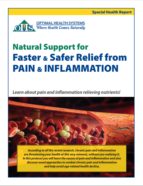 Cover for Natural Support for Faster & Safer Relief from PAIN & INFLAMMATION.