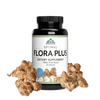 Image of a bottle of Optimal Flora Plus with Jerusalem artichokes.