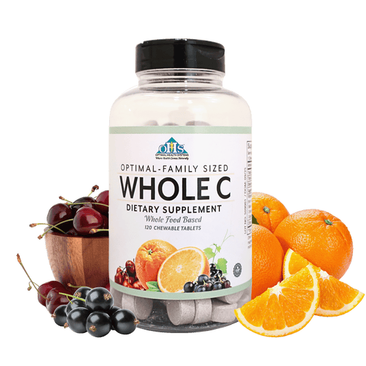 image of family sized whole C with fruit around it