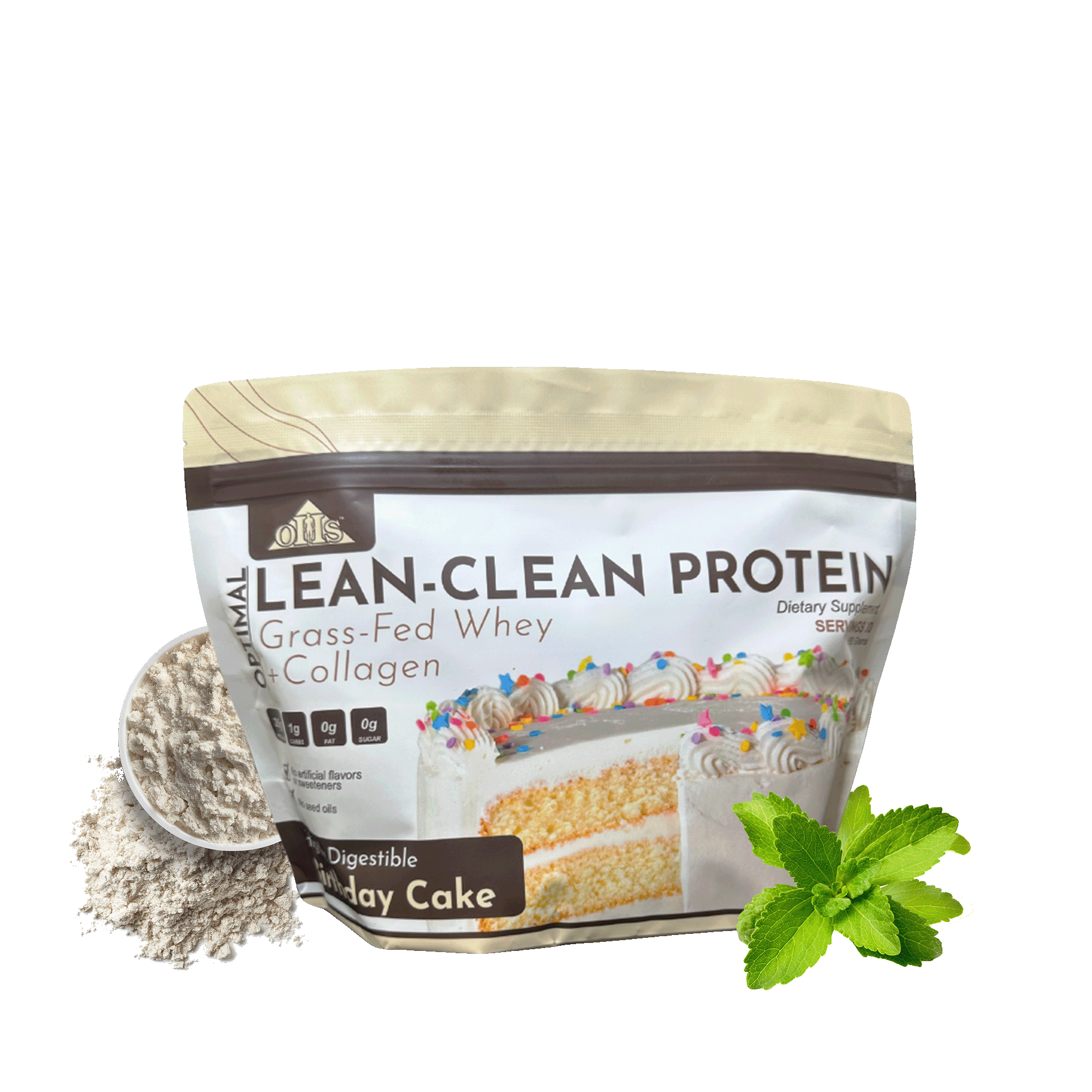 Optimal LeanClean Protein - Birthday Cake | Optimal Health Systems