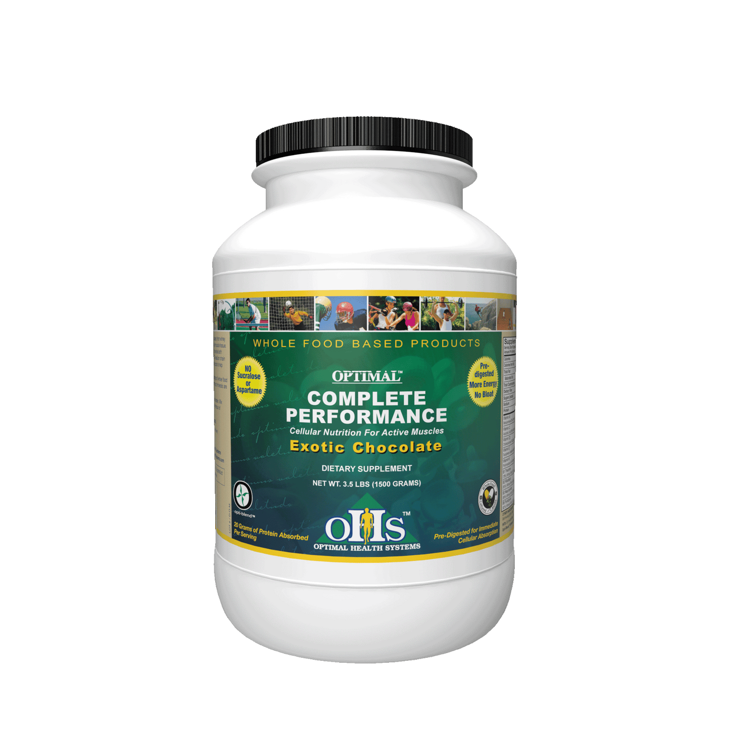 Optimal Complete Performance Exotic Chocolate Optimal Health Systems