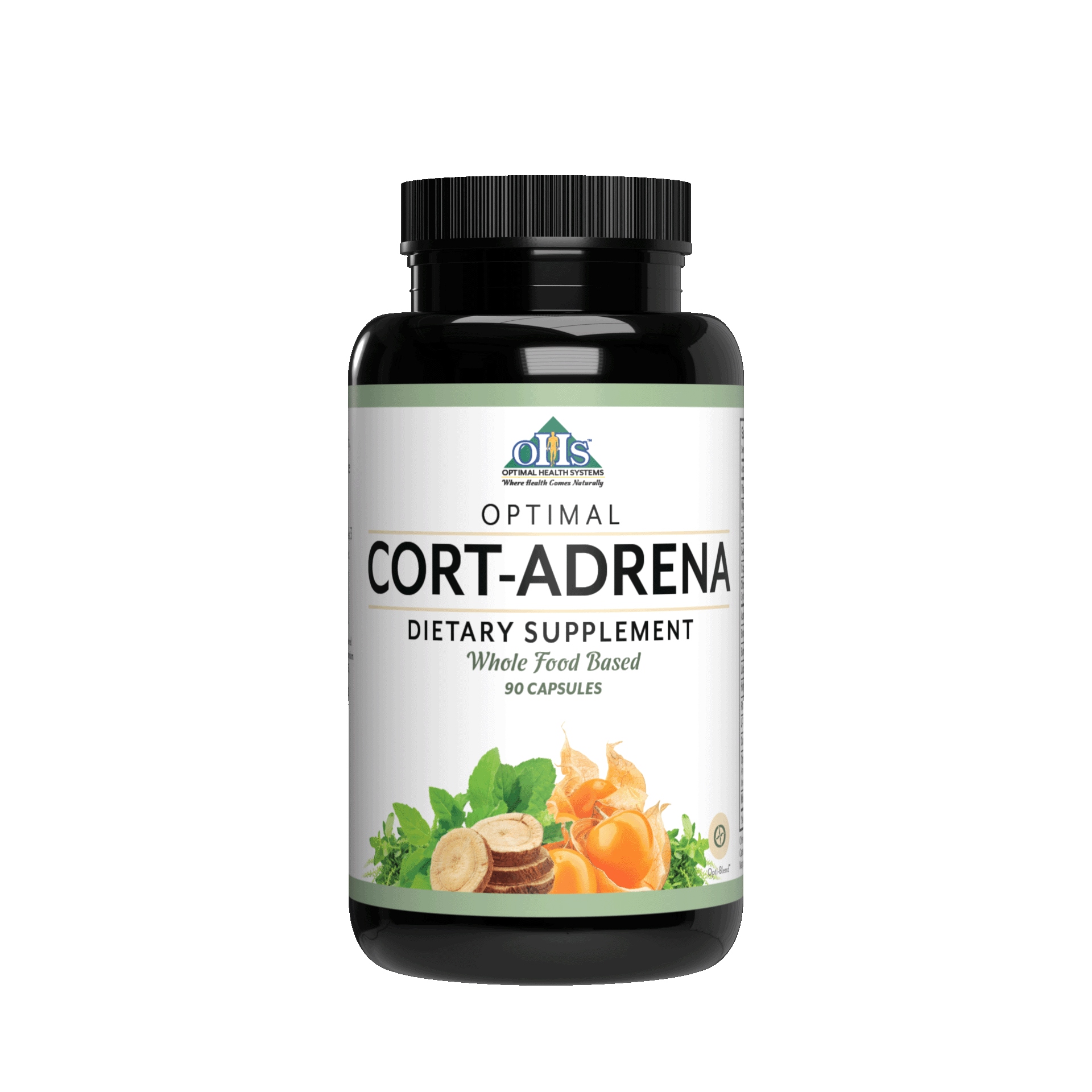 Image of a bottle of Optimal Cort-Addrena.