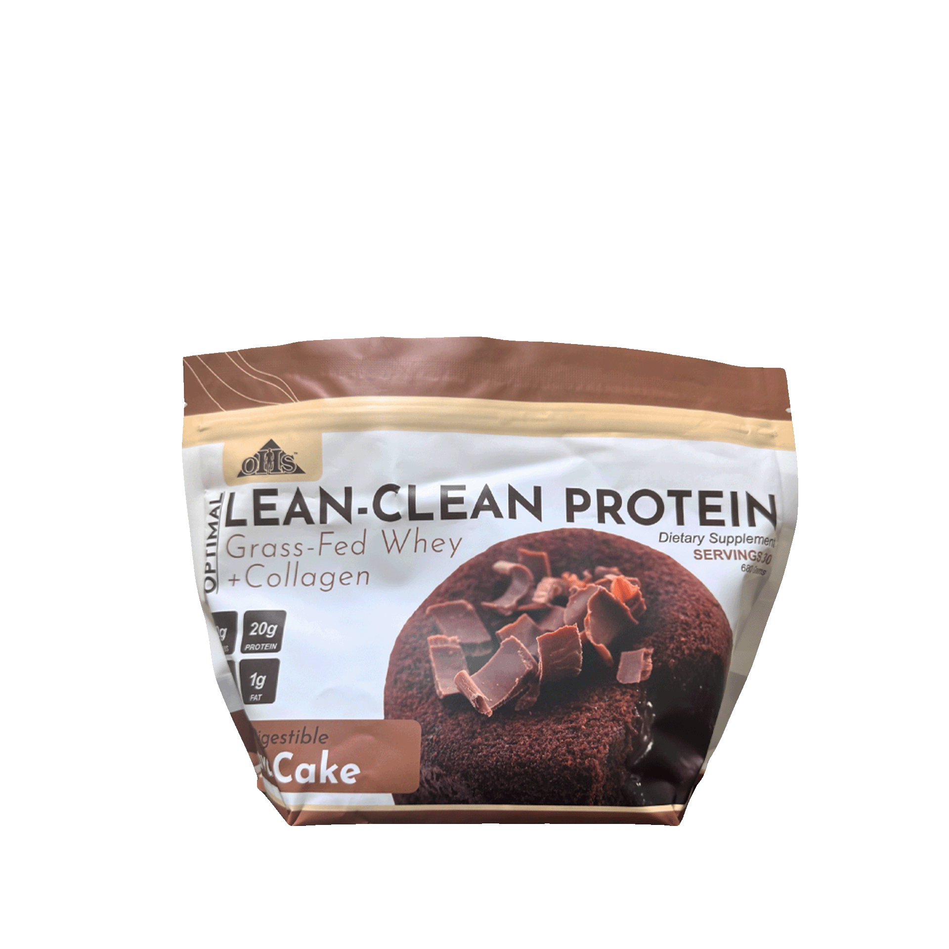 Image of Optimal Lean Clean Protein Lava cake bag.