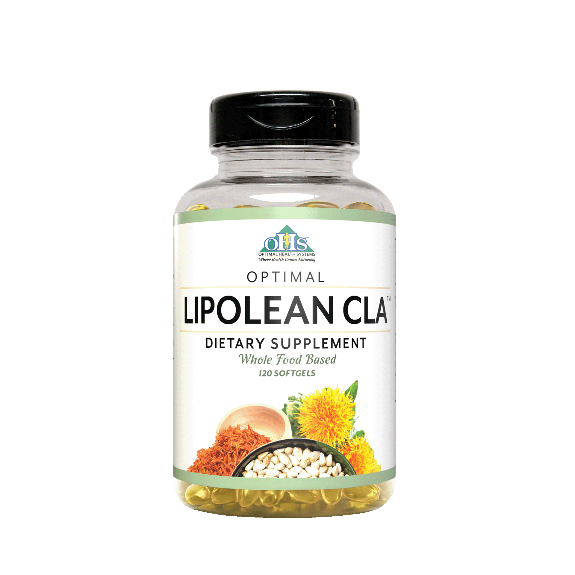 Image of a bottle of Optimal LipoLean CLA.