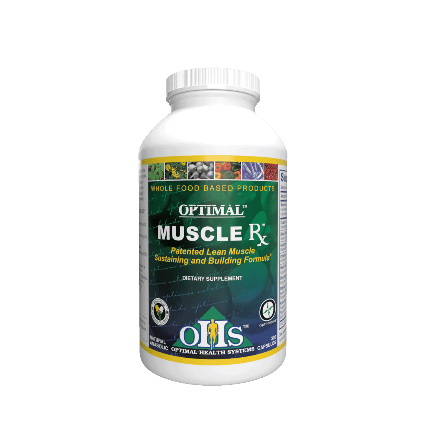 Image of a bottle of Optimal Muscle Rx.