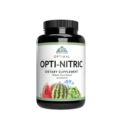 Image of a bottle of Optimal Opti-Nitric.