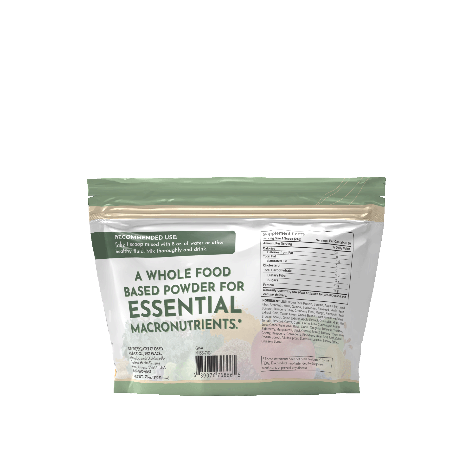 Excellent Complete Supplement Optimal Complete Nutrition Plus | Optimal Health Systems