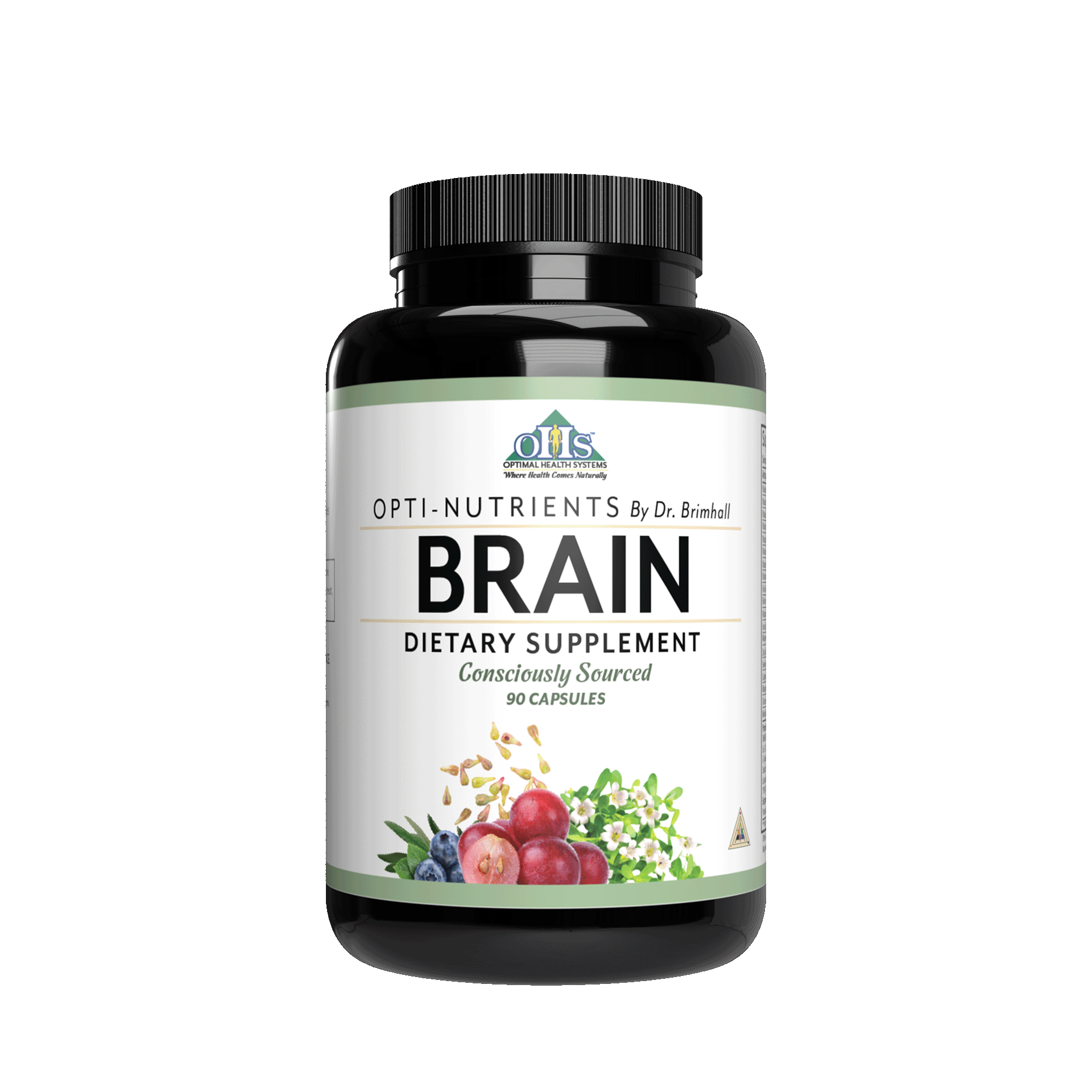 Image of a bottle of Opti-Nutrients Opti-Brain.