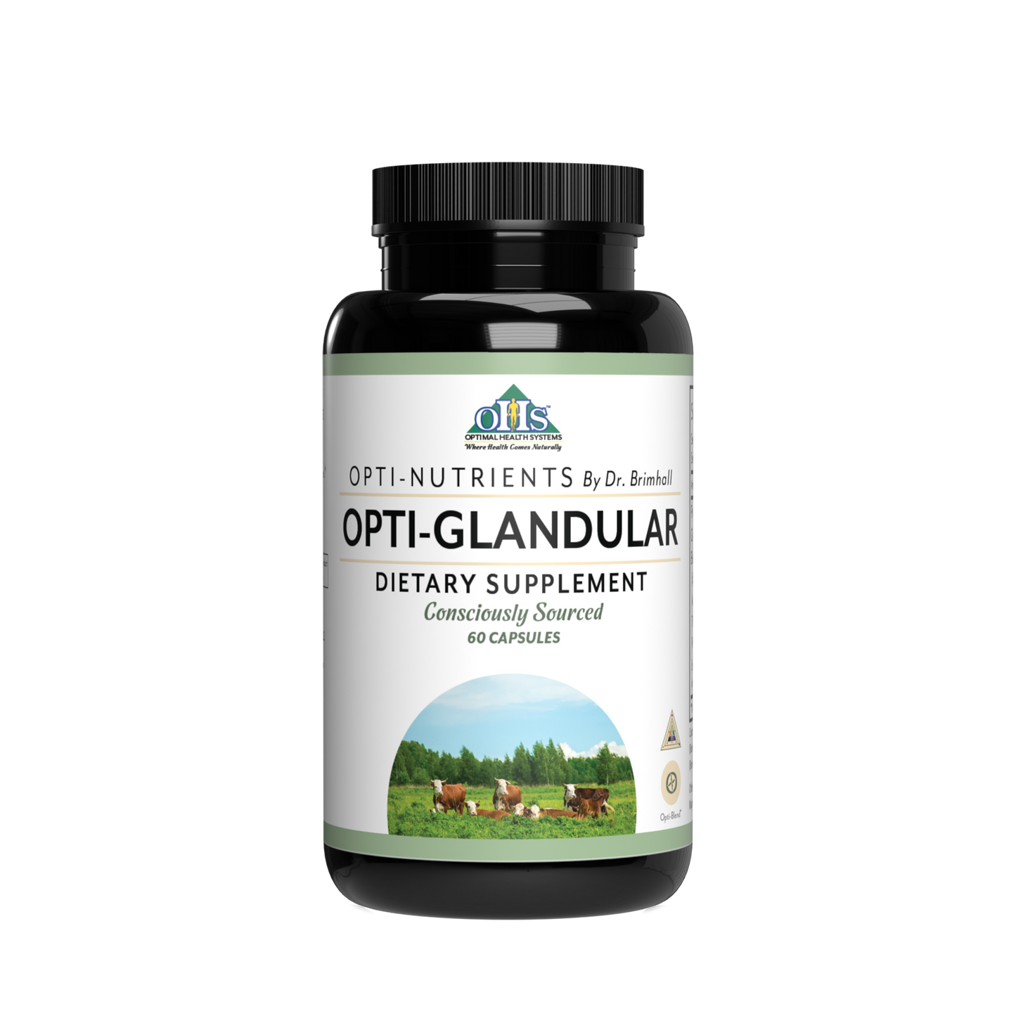 Image of a bottle of Opti-Nutrients Opti-Glandular.