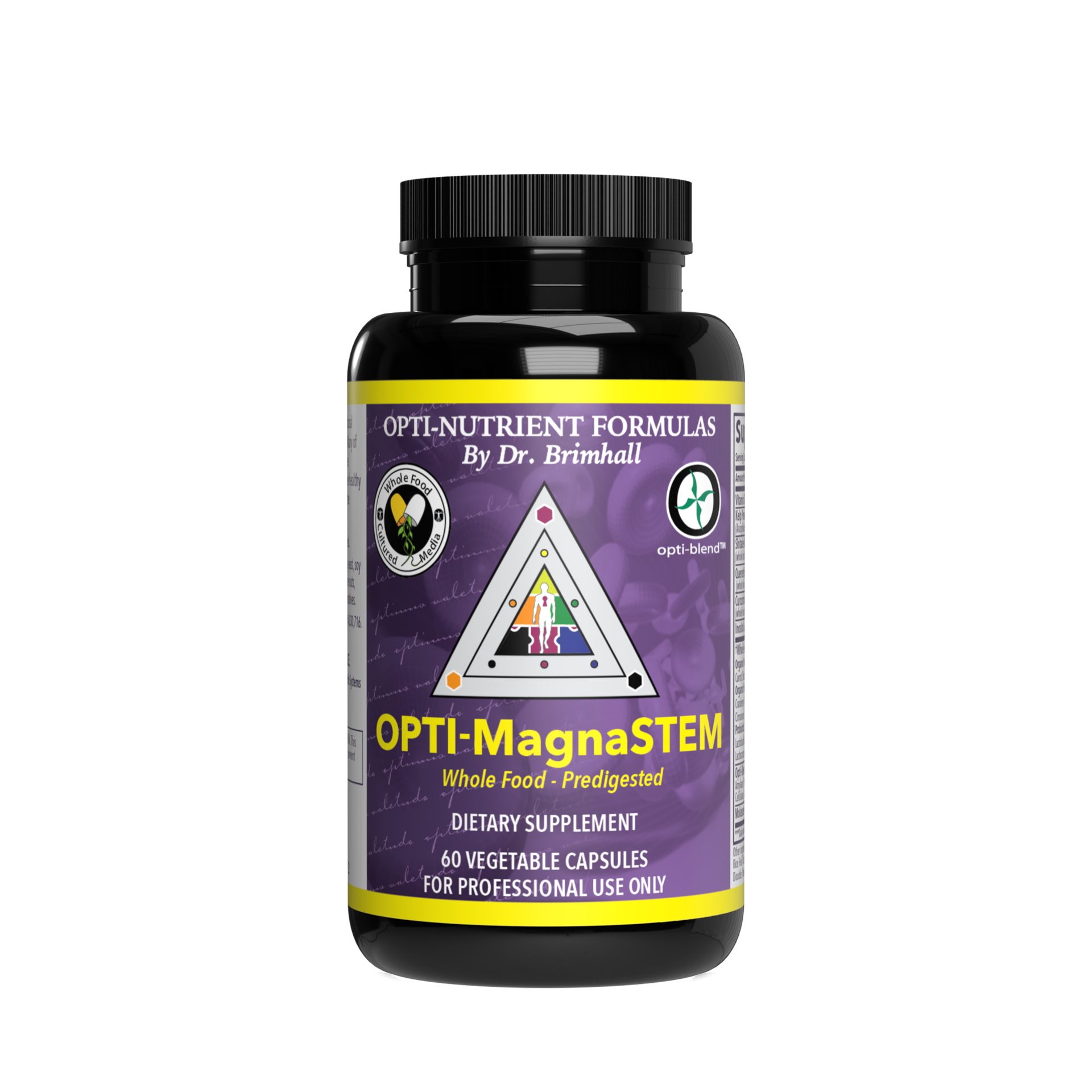 Image of a bottle of Opti-Nutrients Opti-MagnaSTEM.