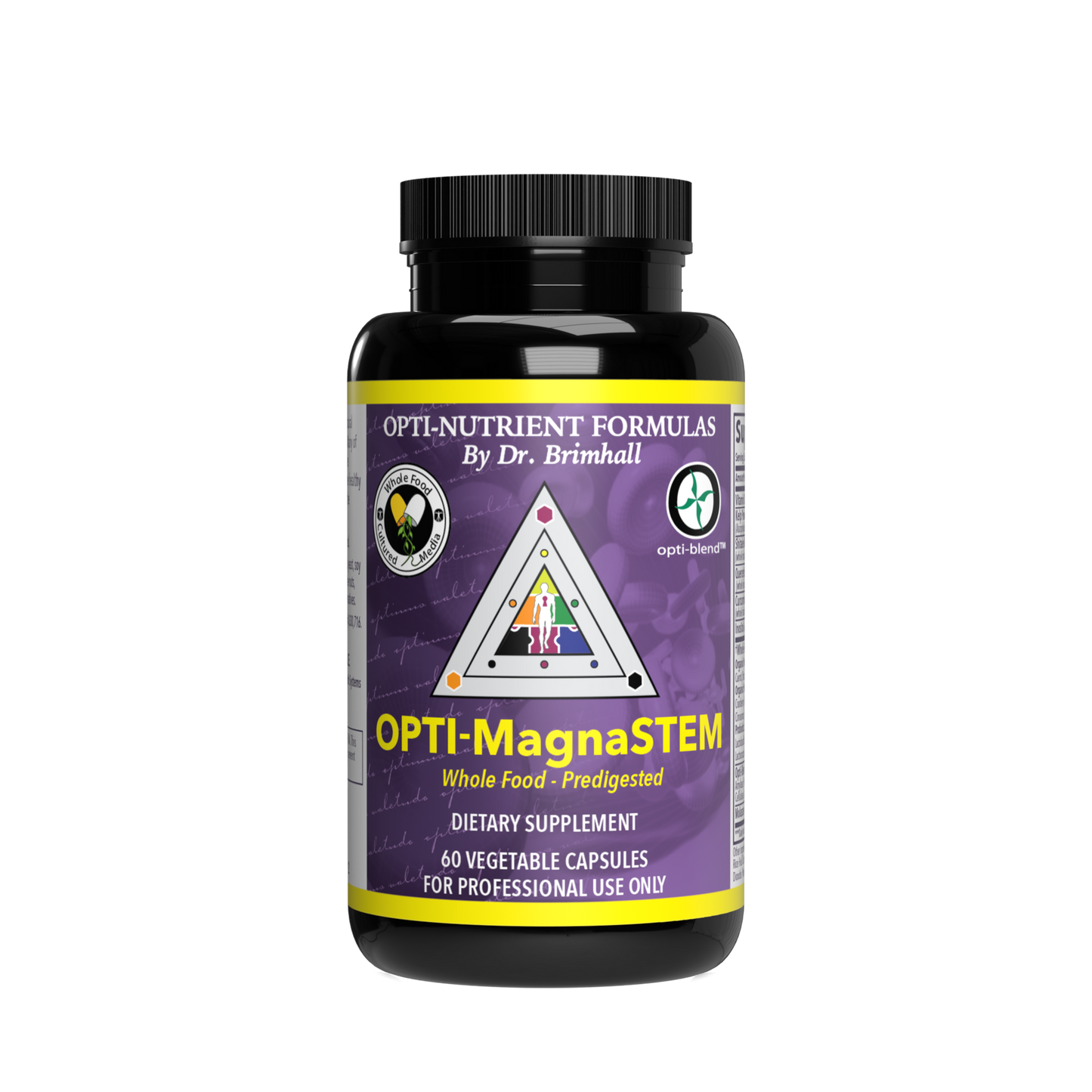 Image of a bottle of Opti-Nutrients Opti-MagnaSTEM.