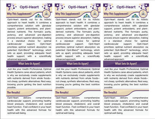 Opti Heart Double Page Fact Cards PNG Opti Heart Double Page Fact Cards