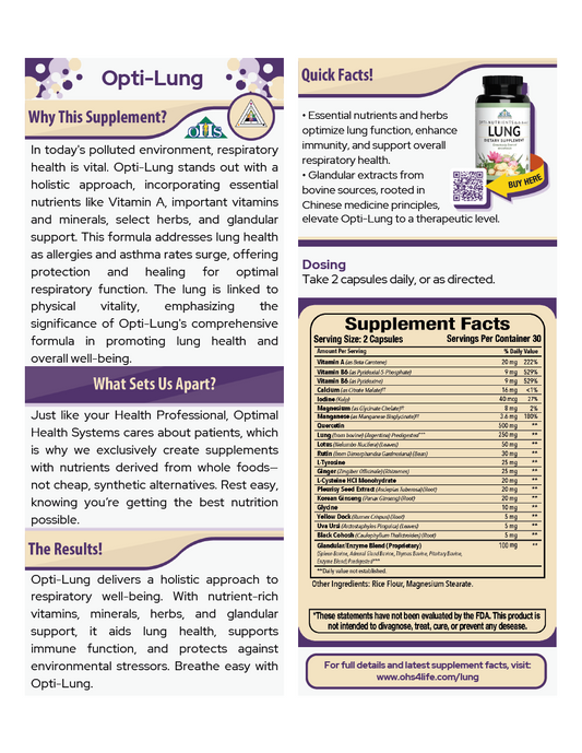 Opti Lung Single Page Fact Card PNG Opti Lung Single Page Fact Card