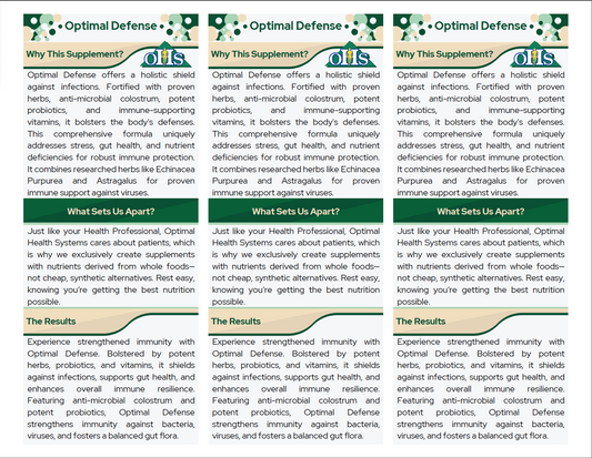 Optimal Defense Double Page Fact Cards PNG Optimal Defense Double Page Fact Cards