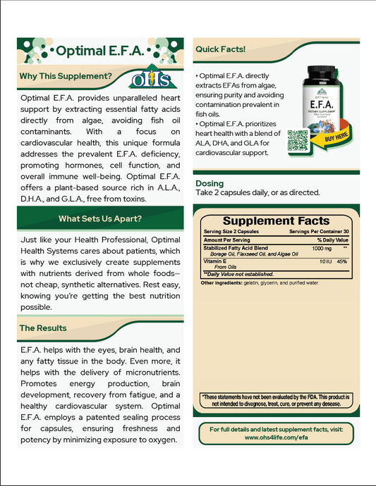 Optimal E.F.A Single Page Fact Card PNG Optimal E.F.A Single Page Fact Card