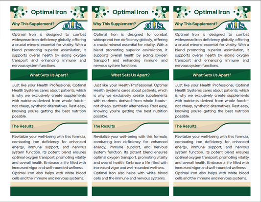 Optimal Iron Double Page Fact Cards PNG Optimal Iron Double Page Fact Cards