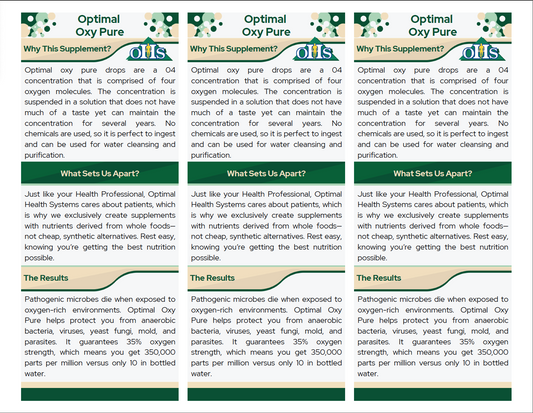 Optimal Oxy Pure Double Page Fact Cards PNG Optimal Oxy Pure Double Page Fact Cards