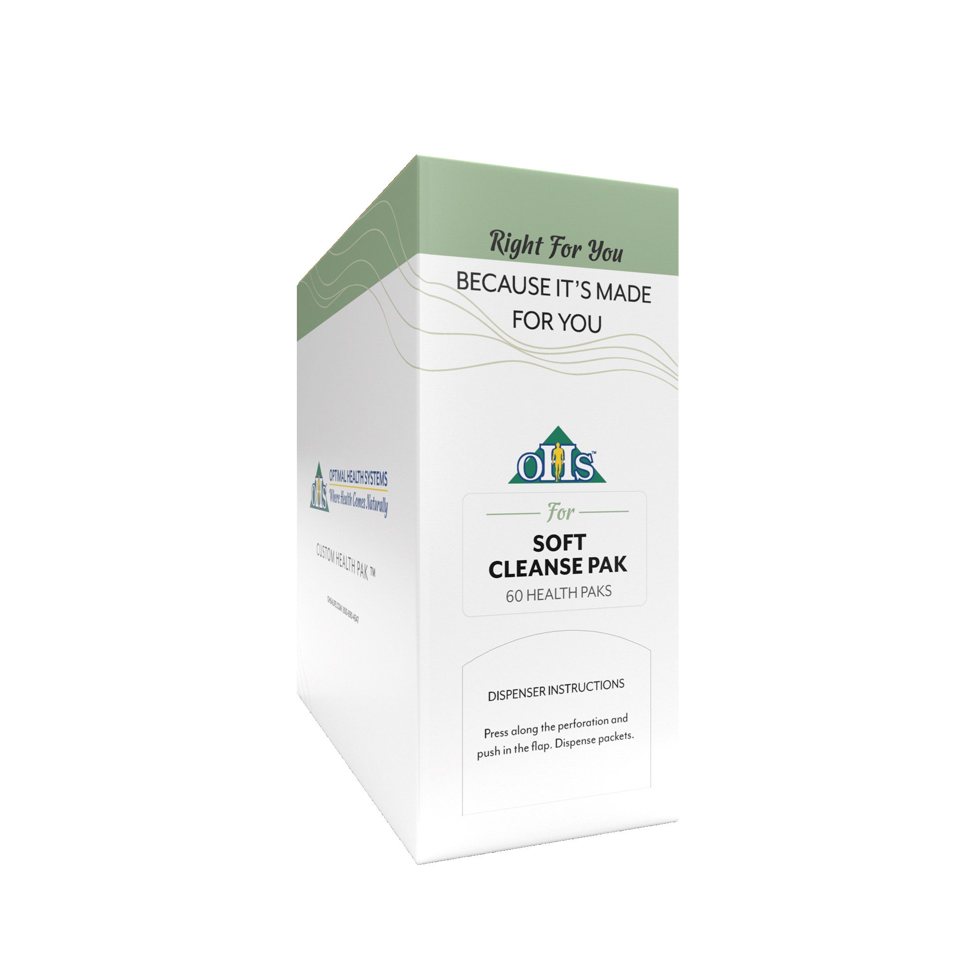 Image of an Optimal Soft Cleanse Pak.