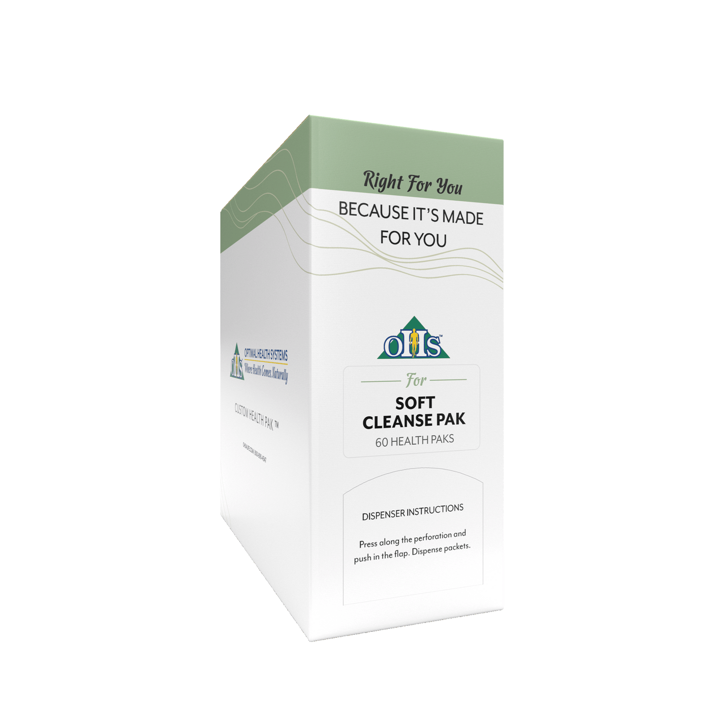 Image of an Optimal Soft Cleanse Pak.