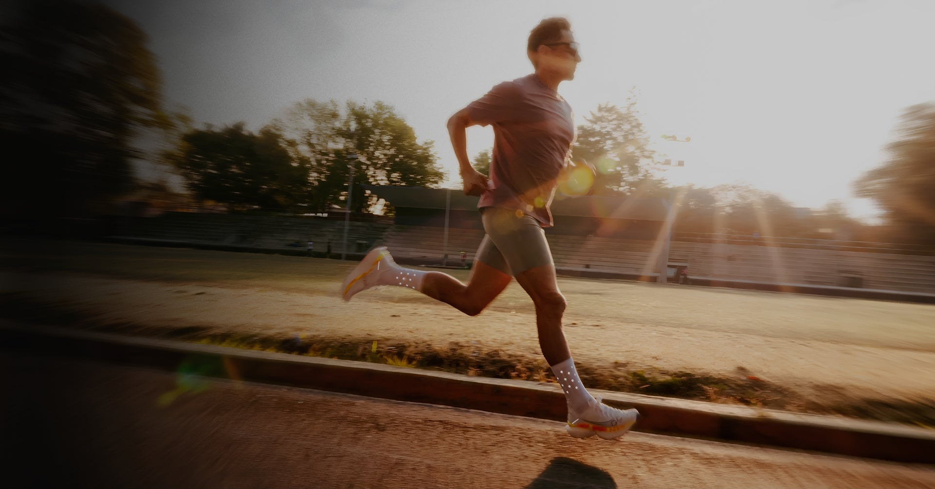 TrueShield Background of Man Running