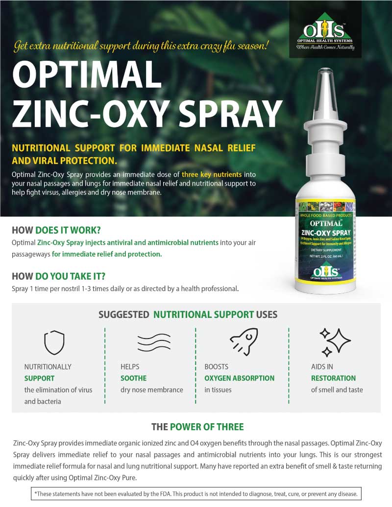Optimal Zinc-Oxy Spray Flyer