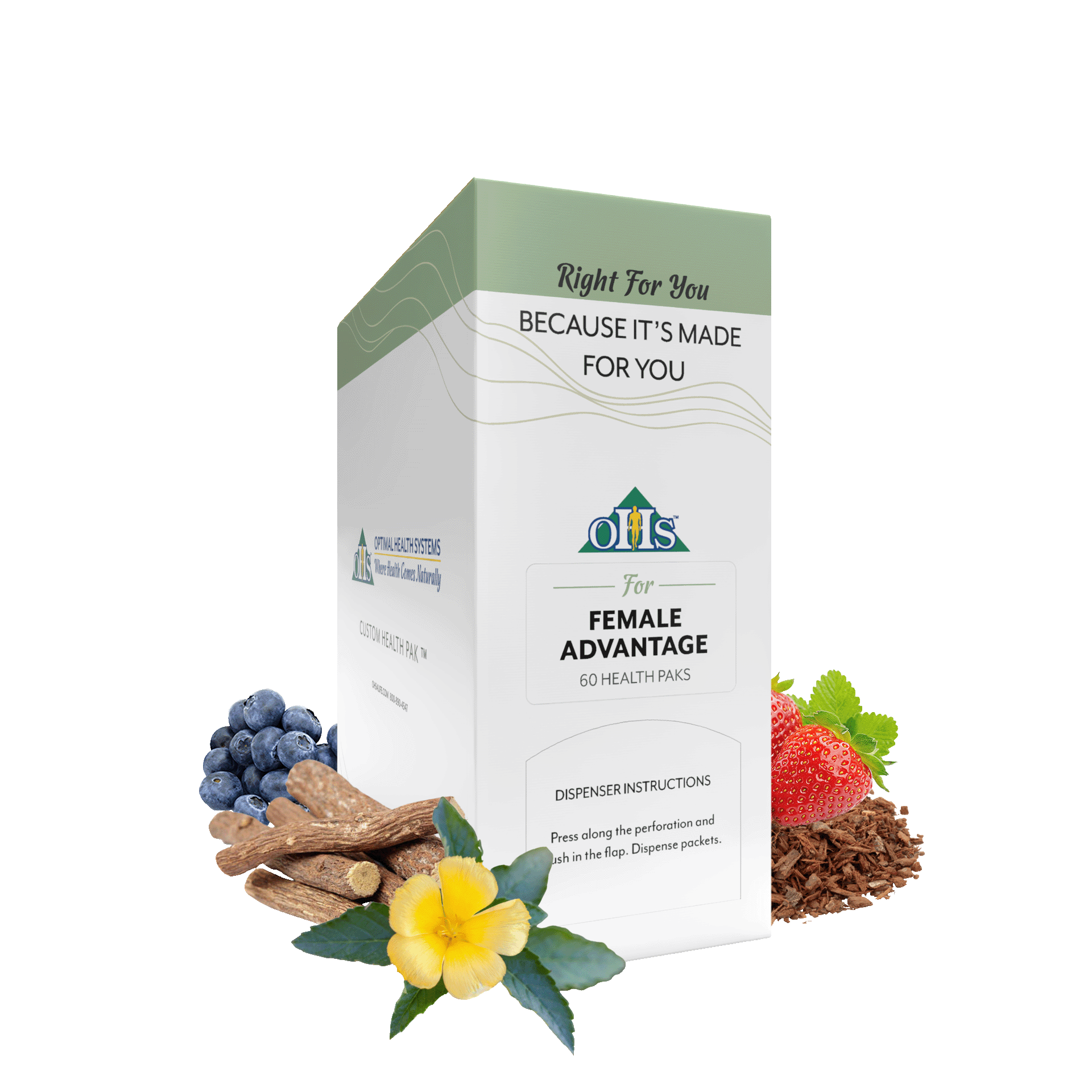 Female Advantage Pak with Ingredients