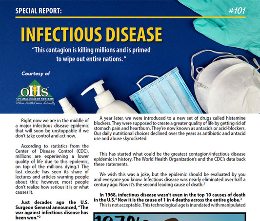 A Cropped image of the PDF "Special Health Report #101" Infectious Disease
